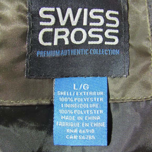 Swiss Cross Men Hooded Bomber Jacket NWOT - Picture 8 of 15